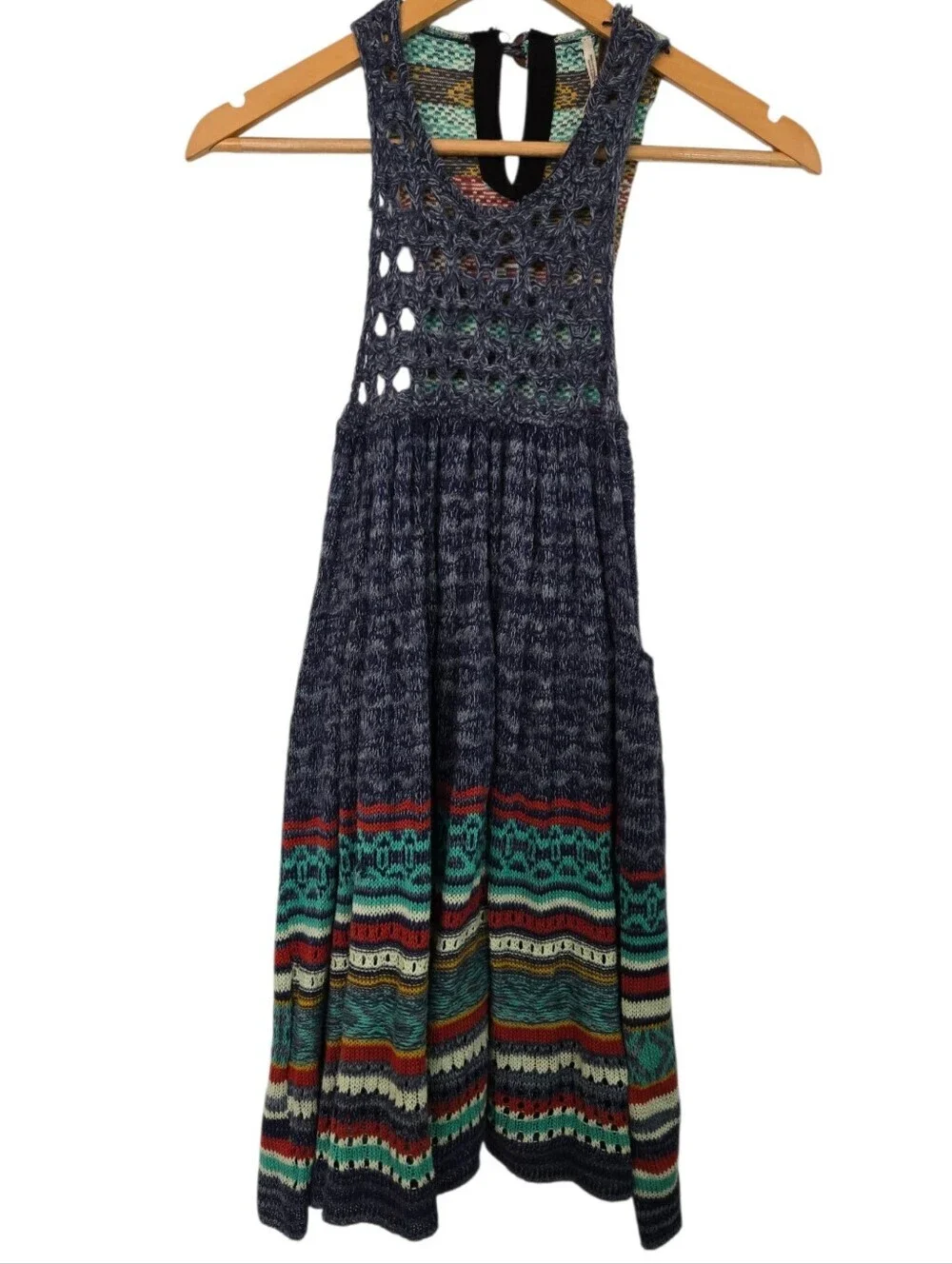 Free People Rare Hearts Tunic Size Small